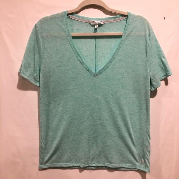 Victoria’s Secret Heather Mint Seafoam Green Tee Shirt Blouse Top size M - Picture 4 of 11